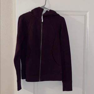 Scuba Lululemon Maroon Jacket